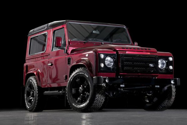 Red Land Rover Defender Wildcat