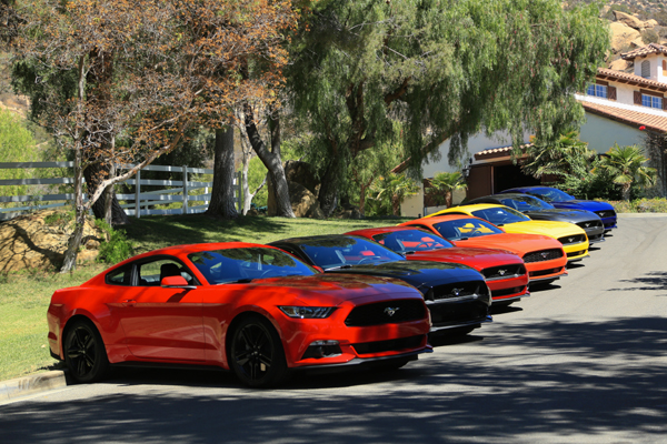 2015 Ford Mustangs