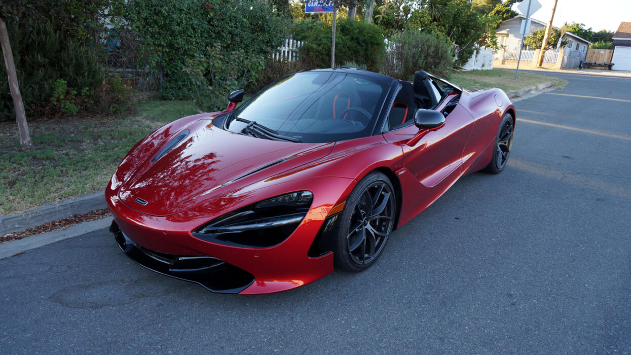 Макларен 720s фиолетовый